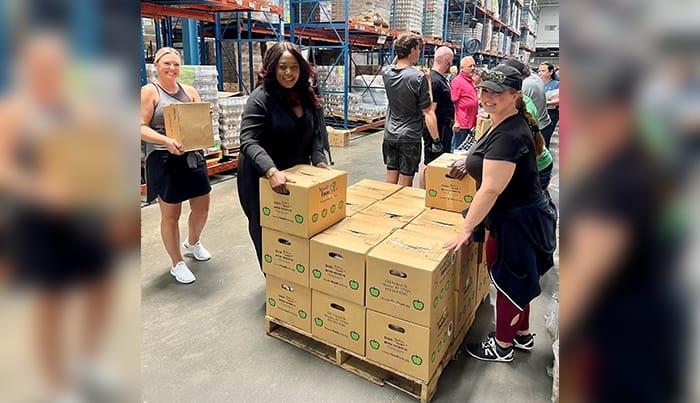 The EAG Team packaged a total of 14,673 meals!