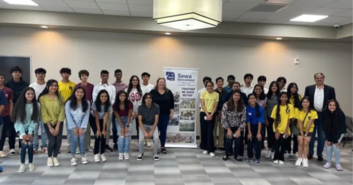 50+ bright college and high school interns at the event, which took place at GSH event center in Houston, Texas.